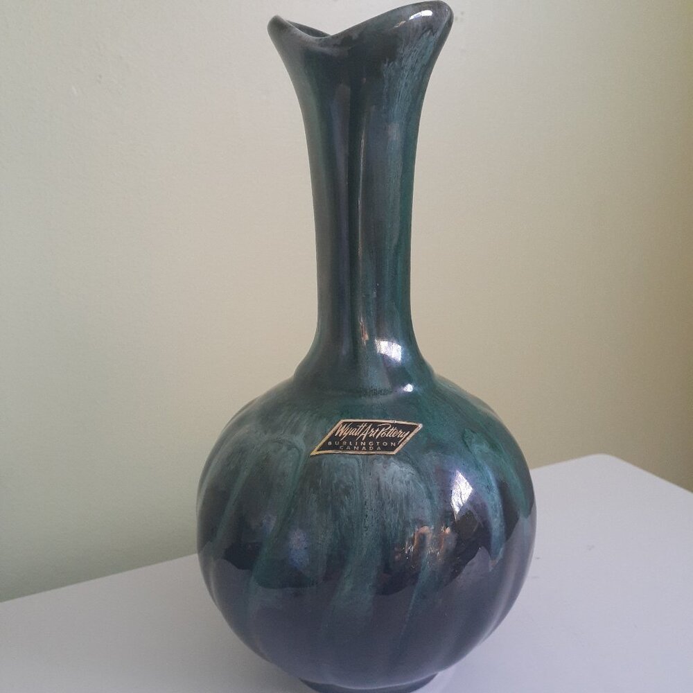 Vintage Wyatt Art Pottery Vase